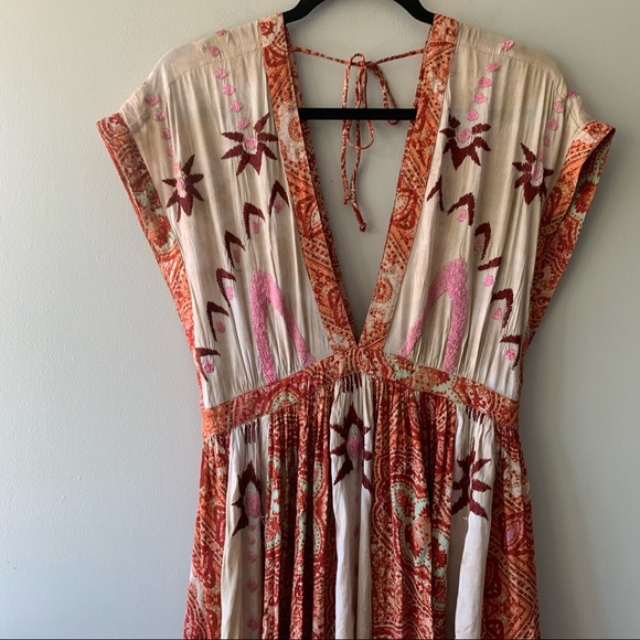 Free People Azaria Embroidered Maxi Dress - Picture 3 of 7